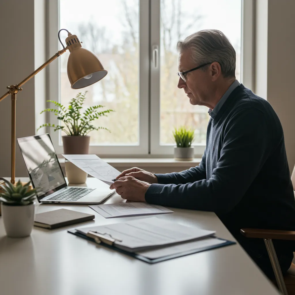Investisseur analysant son profil patrimonial pour un investissement en nue-propriété