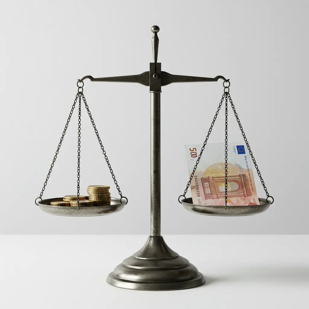 Balance symbolisant l'arbitrage fiscal entre PER et assurance-vie selon la tranche marginale d'imposition