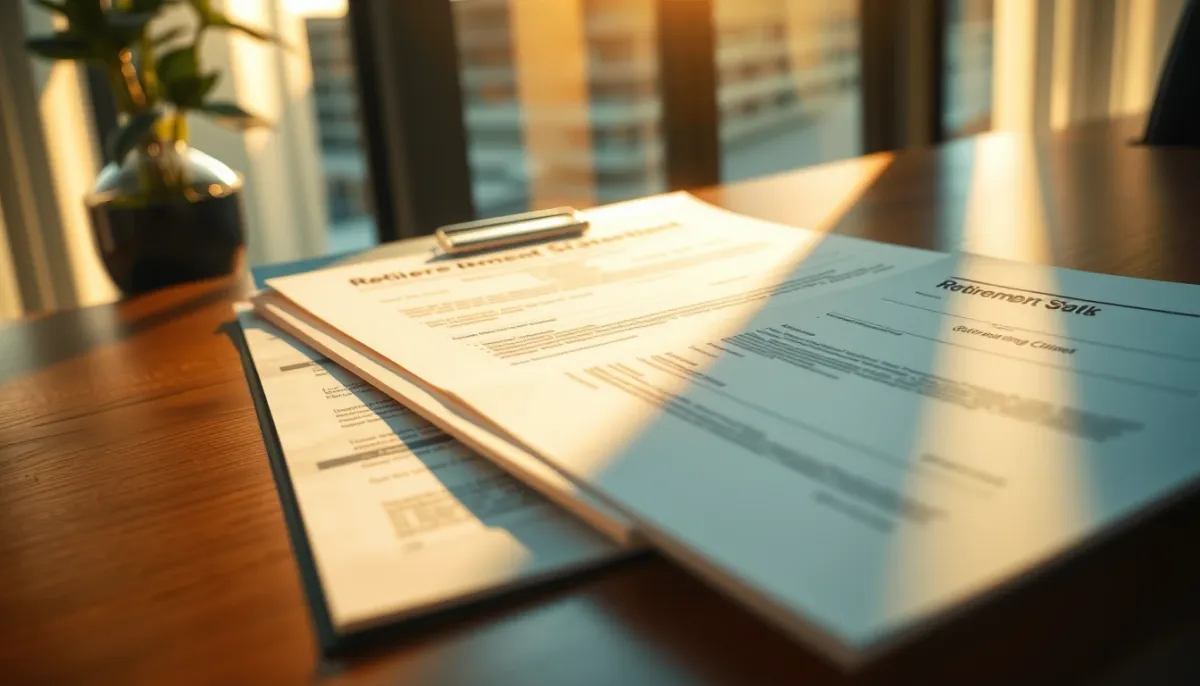 Documents officiels de retraite complémentaire et relevé de points Agirc-Arrco
